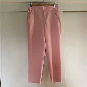 Zara cropped blush pants